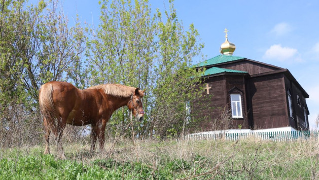 Храм Пресвятой Троицы в селе Высокое